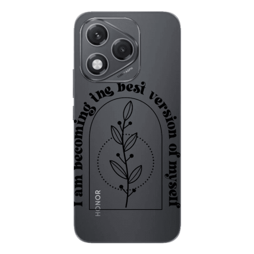 Honor 400 Lite I am Becoming Transparent Silicone TPU Θήκη