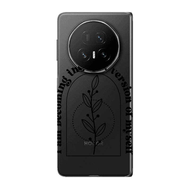Honor Magic V5 I am Becoming Transparent Silicone TPU Θήκη