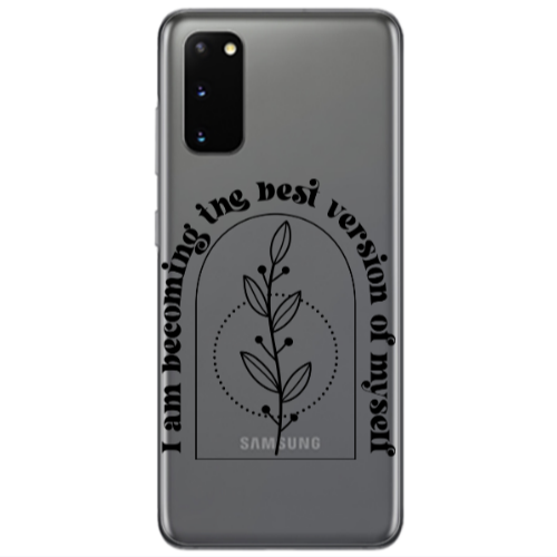 Samsung S20 I am Becoming Transparent Silicone TPU Θήκη