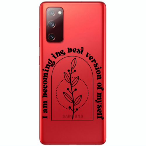 Samsung S20 FE I am Becoming Transparent Silicone TPU Θήκη