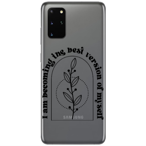 Samsung S20 Plus I am Becoming Transparent Silicone TPU Θήκη