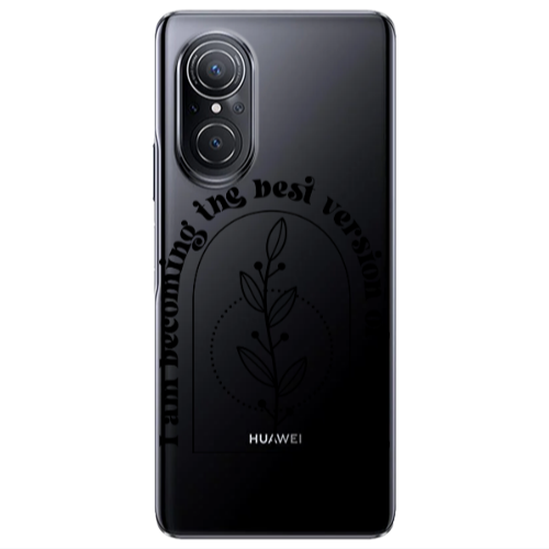 Huawei Nova 9 SE I am Becoming Transparent Silicone TPU Θήκη