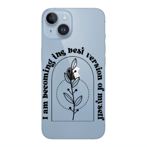 Apple iPhone 14 Plus I am Becoming Transparent Silicone TPU Θήκη