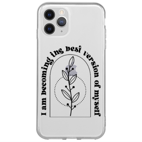 Apple iPhone 13 Pro I am Becoming Transparent Silicone TPU Θήκη