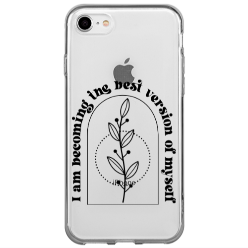 Apple iPhone 7 I am Becoming Transparent Silicone TPU Θήκη