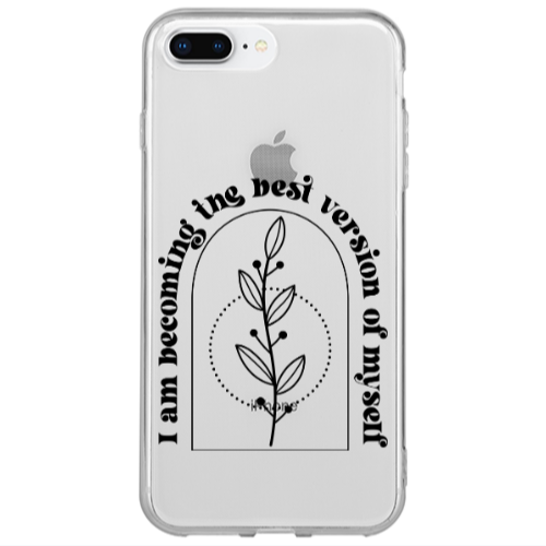 Apple iPhone 7 Plus I am Becoming Transparent Silicone TPU Θήκη