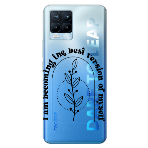 Realme 8 Pro I am Becoming Transparent Silicone TPU Θήκη