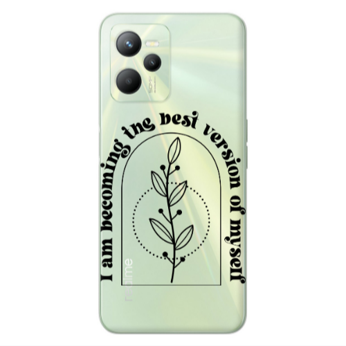 Realme C35 I am Becoming Transparent Silicone TPU Θήκη