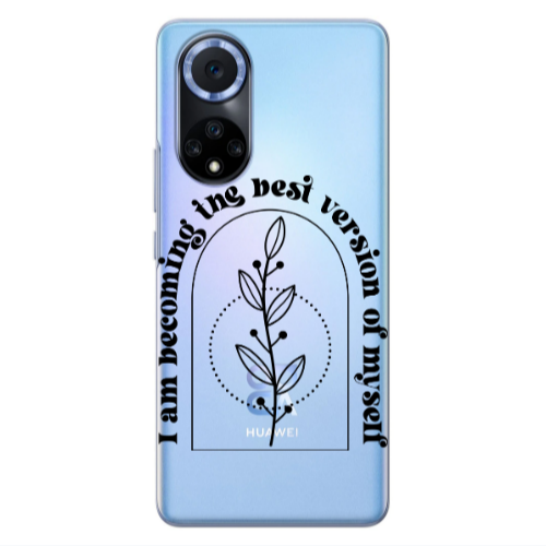 Huawei Nova 9 I am Becoming Transparent Silicone TPU Θήκη