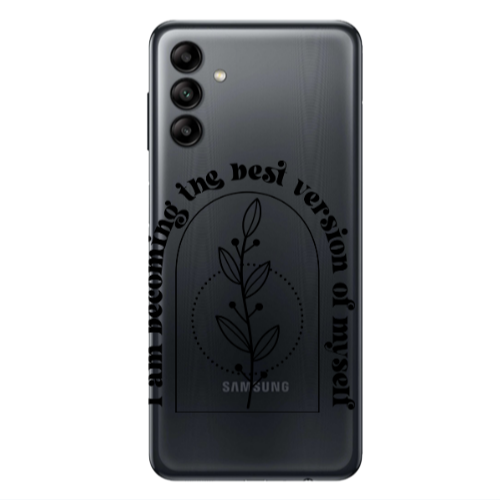 Samsung A13 5G I am Becoming Transparent Silicone TPU Θήκη
