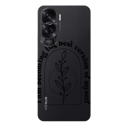 Honor 90 Lite 5G I am Becoming Transparent Silicone TPU Θήκη