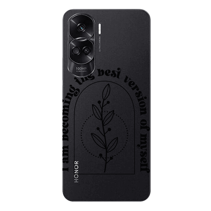 Honor 90 Lite 5G I am Becoming Transparent Silicone TPU Θήκη