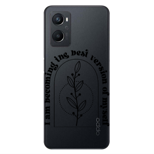 Oppo A 96 I am Becoming Transparent Silicone TPU Θήκη