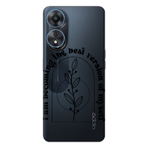 Oppo A 98 I am Becoming Transparent Silicone TPU Θήκη