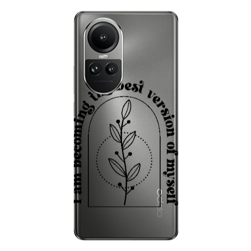 Oppo Reno10 5G I am Becoming Transparent Silicone TPU Θήκη