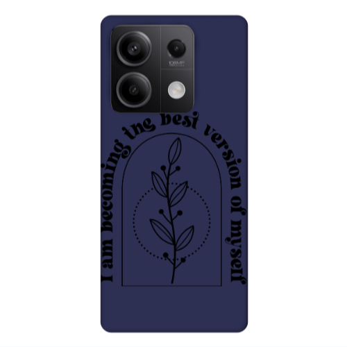 Xiaomi Redmi Note 13 5G I am Becoming Dark blue Colored Silicone TPU Θήκη