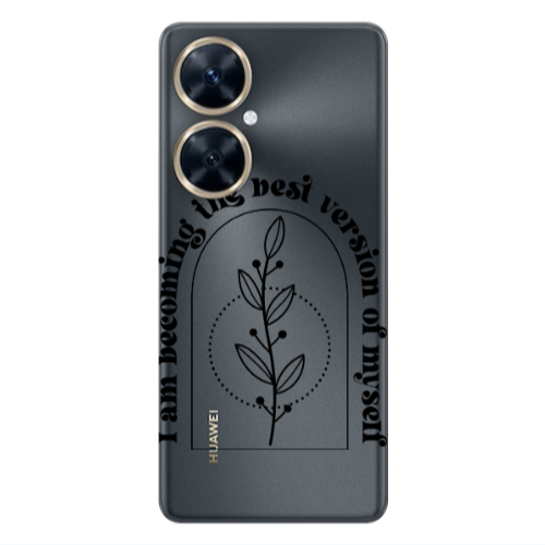 Huawei Nova 11i I am Becoming Transparent Silicone TPU Θήκη
