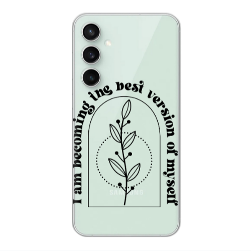 Samsung S24 Plus I am Becoming Transparent Silicone TPU Θήκη