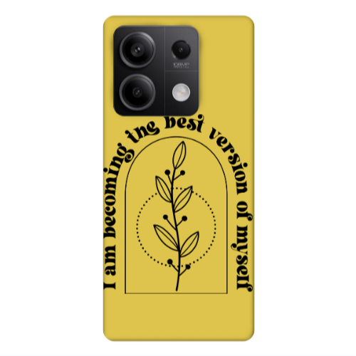 Xiaomi Redmi Note 13Pro 5G I am Becoming Yellow Colored Silicone TPU Θήκη