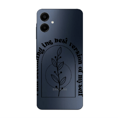 Samsung A06 I am Becoming Transparent Silicone TPU Θήκη