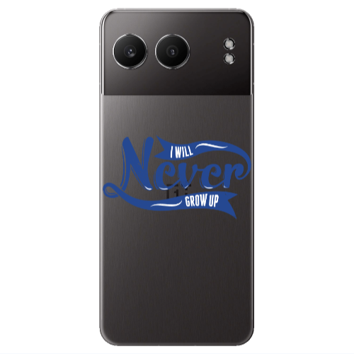 Oneplus Nord 4 I Will Never Grow Up Transparent Silicone TPU Θήκη