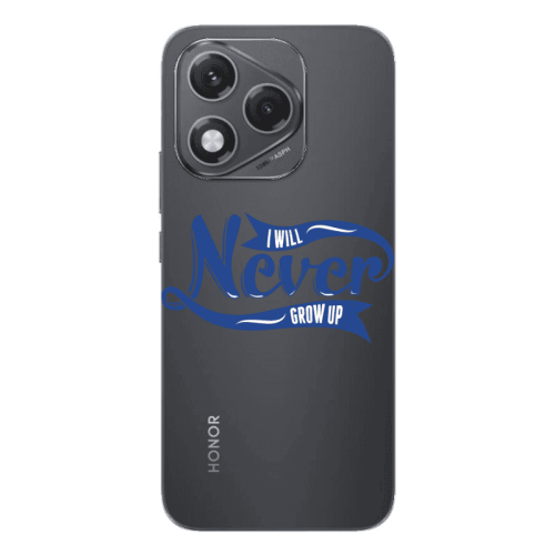 Honor 400 Lite I Will Never Grow Up Transparent Silicone TPU Θήκη