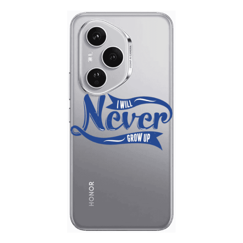 Honor Magic 400 Pro I Will Never Grow Up Transparent Silicone TPU Θήκη