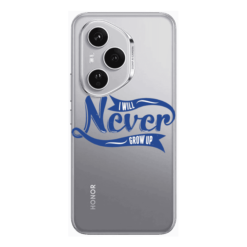 Honor Magic 400 Pro I Will Never Grow Up Transparent Silicone TPU Θήκη