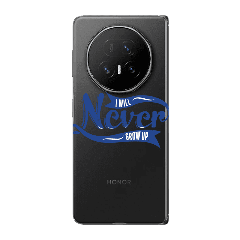 Honor Magic V5 I Will Never Grow Up Transparent Silicone TPU Θήκη