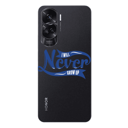 Honor 90 Lite 5G I Will Never Grow Up Transparent Silicone TPU Θήκη