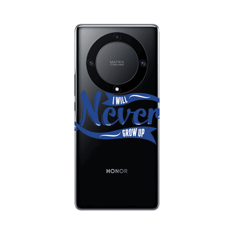Honor Magic5 Lite 5G I Will Never Grow Up Transparent Silicone TPU Θήκη