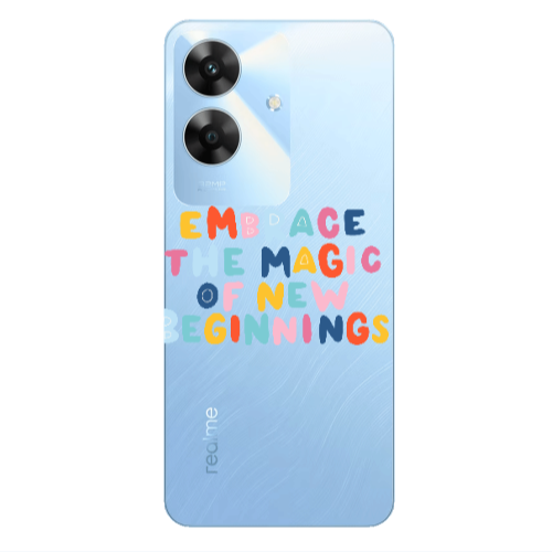 Realme Note 60 Embrace Transparent Silicone TPU Θήκη