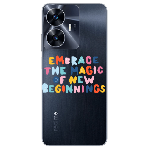 Realme Note 50 Embrace Transparent Silicone TPU Θήκη