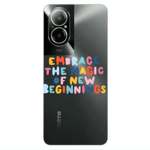 Realme C67 Embrace Transparent Silicone TPU Θήκη