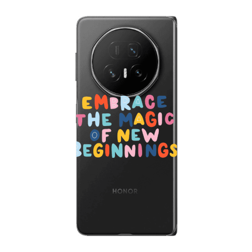 Honor Magic V5 Embrace Transparent Silicone TPU Θήκη