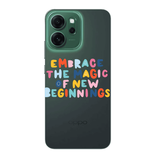 Oppo Reno 14 FS Embrace Transparent Silicone TPU Θήκη