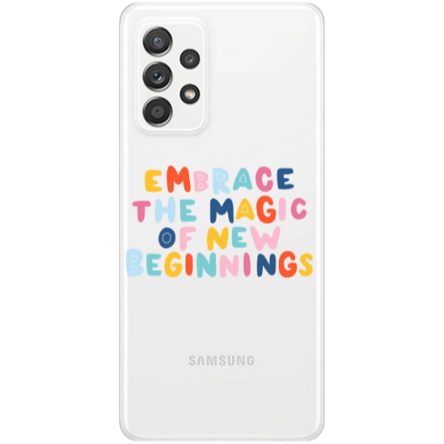 Samsung A52 Embrace Transparent Silicone TPU Θήκη