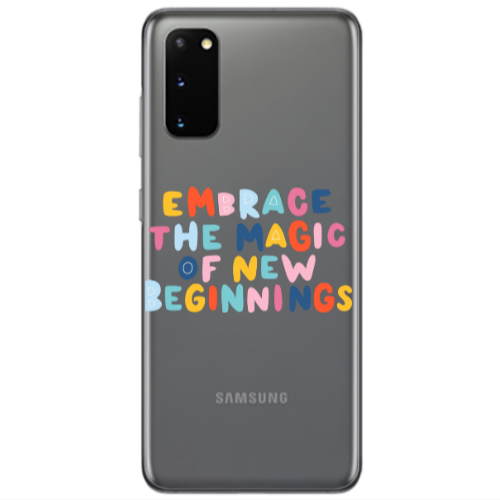 Samsung S20 Embrace Transparent Silicone TPU Θήκη