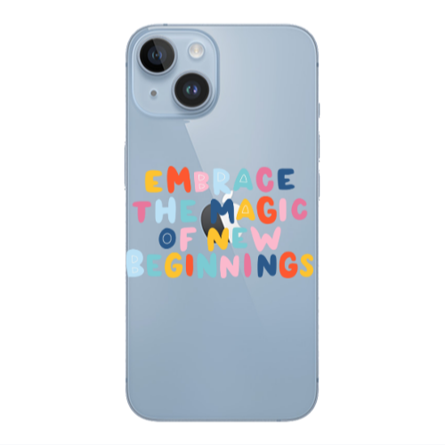 Apple iPhone 14  Embrace Transparent Silicone TPU Θήκη