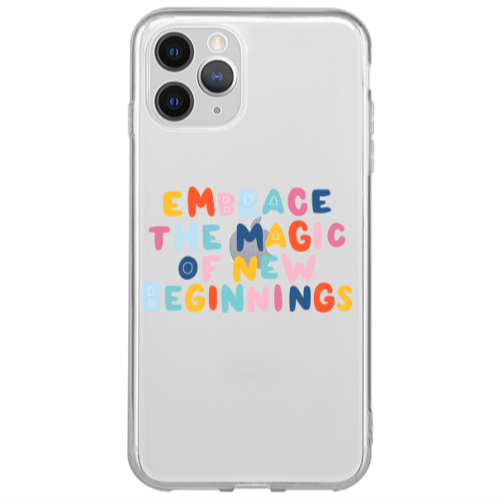 Apple iPhone 13 Pro Embrace Transparent Silicone TPU Θήκη