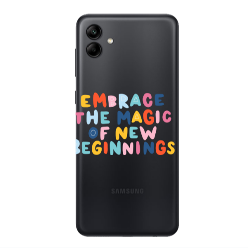 Samsung A04 Embrace Transparent Silicone TPU Θήκη
