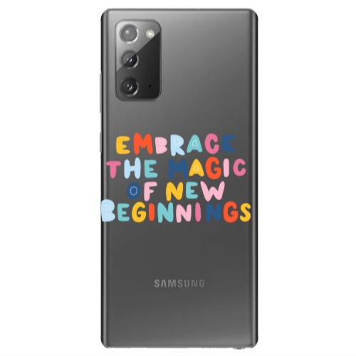 Samsung Note 20 Embrace Transparent Silicone TPU Θήκη