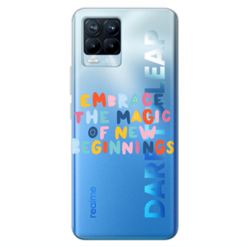 Realme 8 Pro Embrace Transparent Silicone TPU Θήκη
