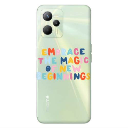 Realme C35 Embrace Transparent Silicone TPU Θήκη