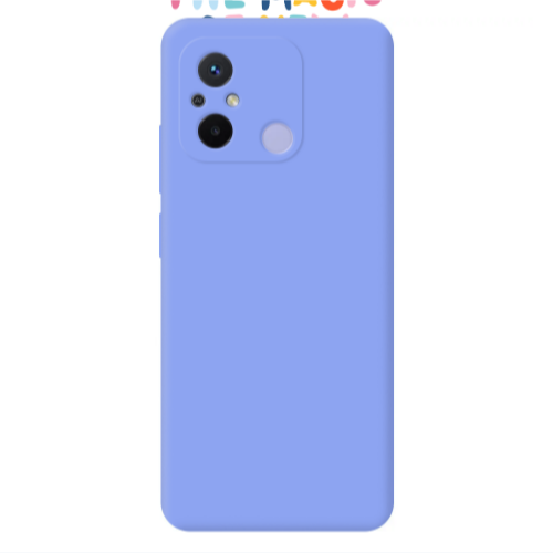 Xiaomi Redmi 12C Embrace Light Purple Colored Silicone TPU Θήκη