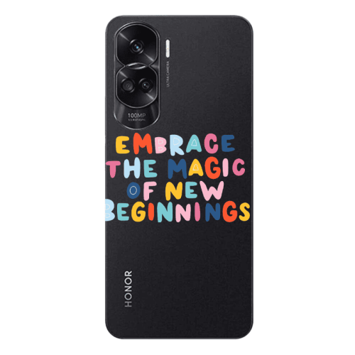 Honor 90 Lite 5G Embrace Transparent Silicone TPU Θήκη