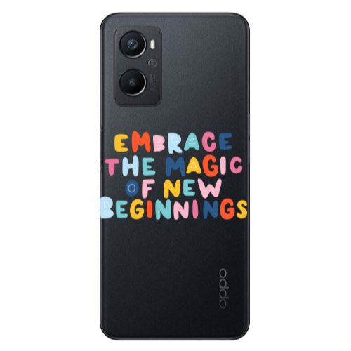 Oppo A 96 Embrace Transparent Silicone TPU Θήκη