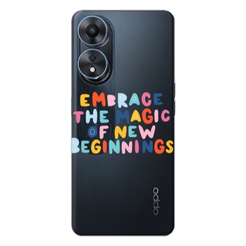 Oppo A 98 Embrace Transparent Silicone TPU Θήκη
