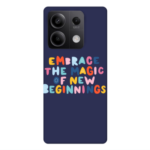 Xiaomi Redmi Note 13Pro 5G Embrace Dark blue Colored Silicone TPU Θήκη
