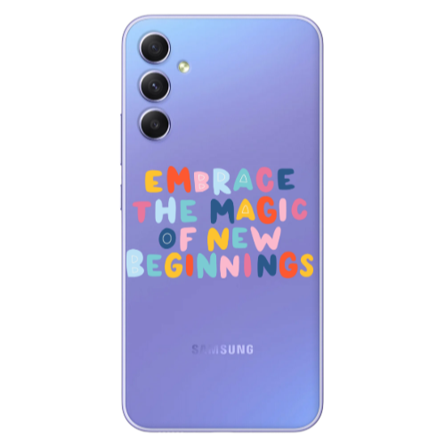 Samsung A16 Embrace Transparent Silicone TPU Θήκη